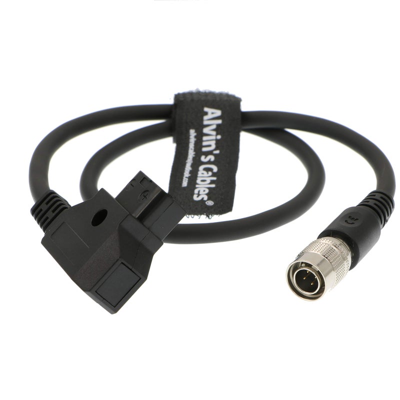 Alvin's Cables Sound Device ZAXCOM Power Cable D Tap to 4 Pin Hirose Male for Zoom F8 - Image 4